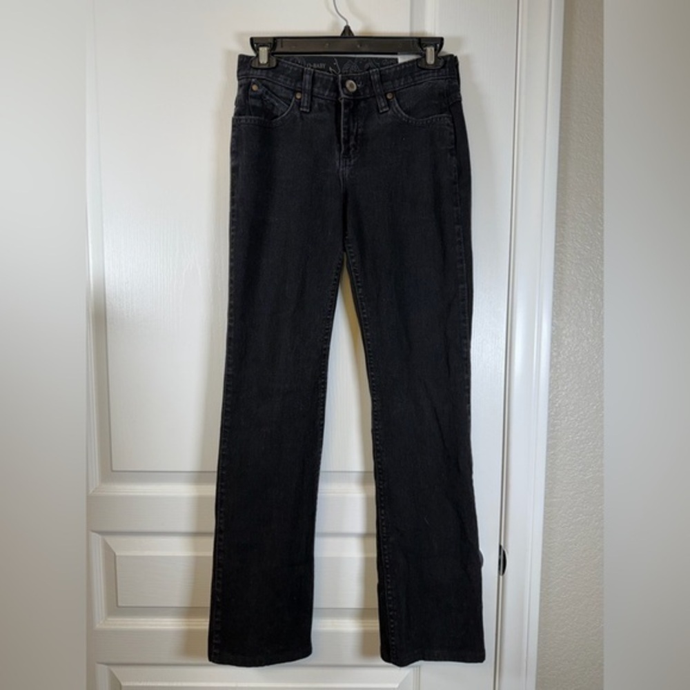 Wrangler Q-Baby Black Washed No Gap Waistband Size 1/2x32 EUC #2203